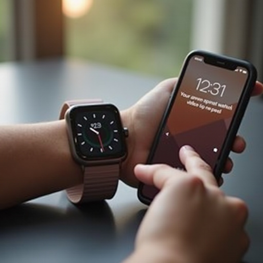 how to hook up smart watch to phone