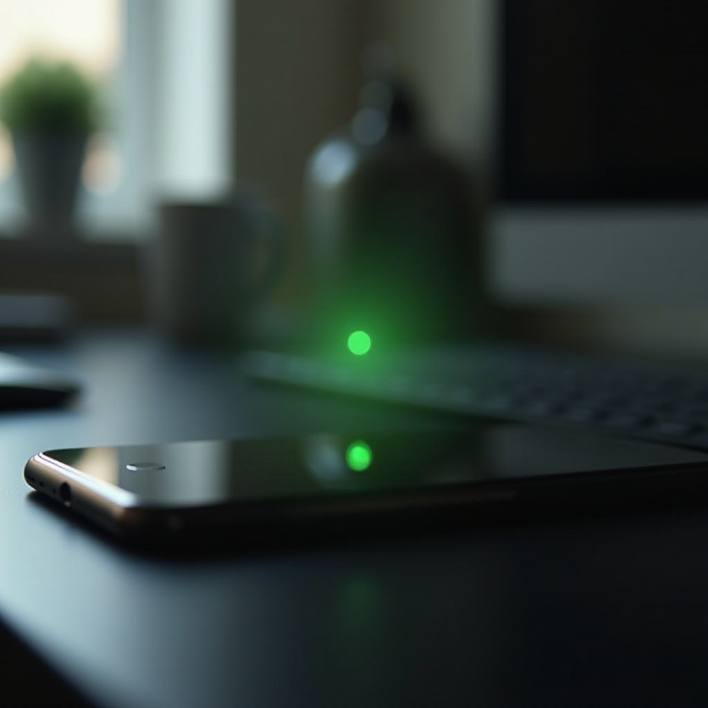 Mitä vihreä piste tarkoittaa iPhonessa?